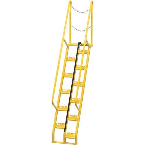 ESCALIER SEMELLE ALTERN61LOX84H 56 DEGRES Les Fournitures Industrielles Méga
