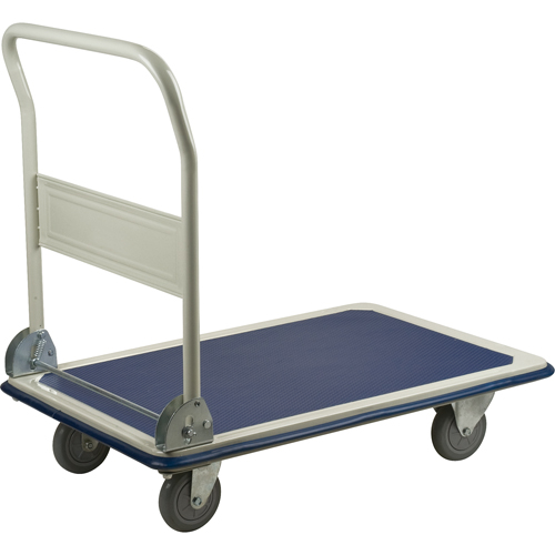 Folding Handle Platform Trucks, Steel, 660 lbs., 35" L x 23" W, 33" High Les Fournitures Industrielles Méga