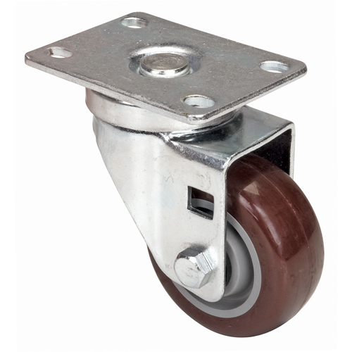 Caster, Swivel, 3" (76 mm), Polyurethane, 230 lbs. (104 kg.) Les Fournitures Industrielles Méga