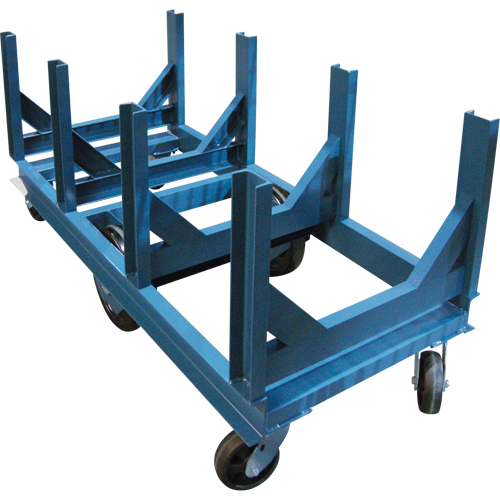 Bar Cradle Truck, 60" L x 28" W x 29" H, 5000 lbs. Capacity, Phenolic Wheels Les Fournitures Industrielles Méga