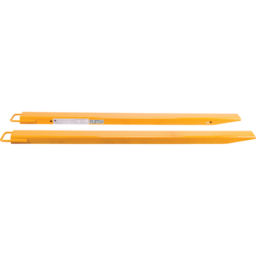 Fork Extensions, 72" L x 5" W, For Fork Width of 4" Les Fournitures Industrielles Méga