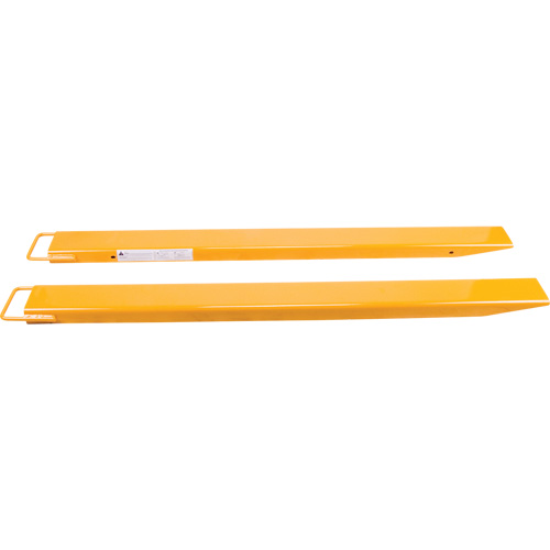Fork Extensions, 72" L x 7" W, For Fork Width of 6" Les Fournitures Industrielles Méga