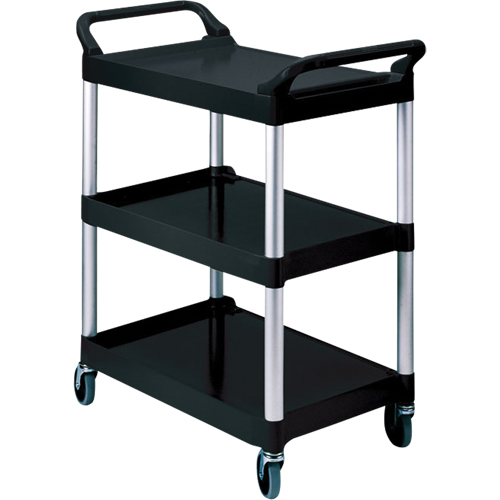 Service Cart, 3 Tiers, 19" x 38" x 34", 200 lbs. Capacity Les Fournitures Industrielles Méga