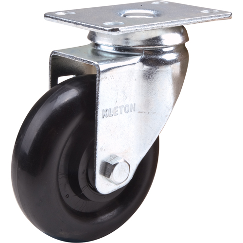 Caster, Swivel, 4" (101.6 mm), Polyolefin, 250 lbs. (113 kg.) Les Fournitures Industrielles Méga