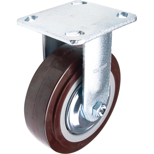 Caster, Rigid, 6" (152.4 mm), Polyurethane, 850 lbs. (385 kg.) Les Fournitures Industrielles Méga