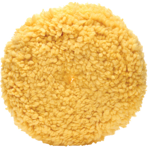 Hookit Polishing Pad, 9" Dia., Wool Blend Les Fournitures Industrielles Méga