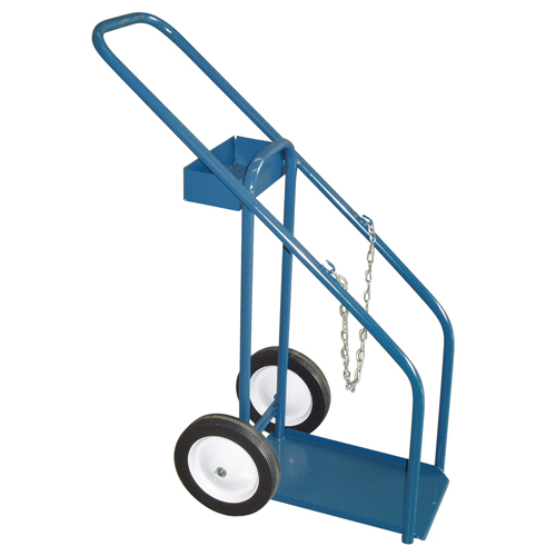 Chariots pour bouteilles de gaz, Roues Semi-pneumatique, Base de , 1000 lb Les Fournitures Industrielles Méga