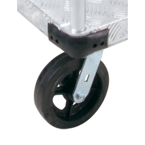 Aluminum Platform Truck, 24" W x 36" L, 2000 lbs. Cap., Mold-on Rubber Wheels Les Fournitures Industrielles Méga