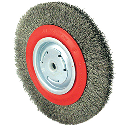 101G-2M Disque &agrave; fils moyens, 8" dia., Fils 0,014", Arbre 1/2" - 2" Les Fournitures Industrielles Méga