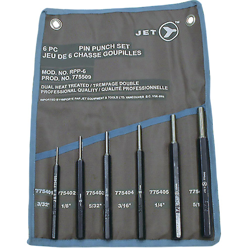 PP-6S Pin Punch Set, 6 Pieces Les Fournitures Industrielles Méga