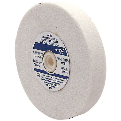 Bench Grinding Wheel, 6" x 3/4", 1" Arbor, Aluminum Oxide Les Fournitures Industrielles Méga