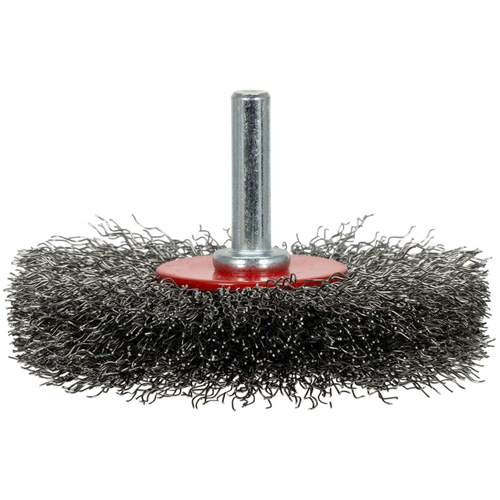 ER300-12 Shaft Mounted Crimped Radial Brush, 3", .012" Fill Les Fournitures Industrielles Méga