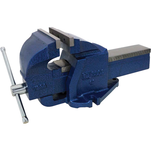 &eacute;tau d'&eacute;tabli en fonte ductile, Largeur des m&acirc;choires 6", Profondeur de la gorge 3-3/4" Les Fournitures Industrielles Méga
