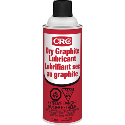Dry Graphite Lubricant, Aerosol Can Les Fournitures Industrielles Méga