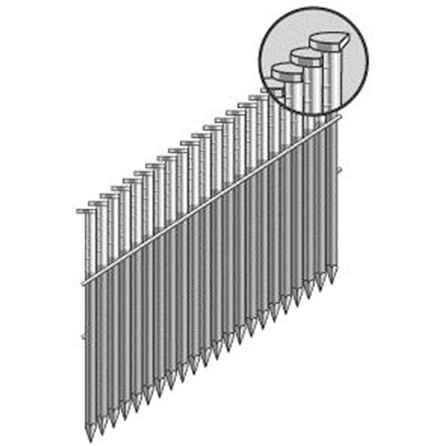 28° Strip Nails - Wire Collated Les Fournitures Industrielles Méga