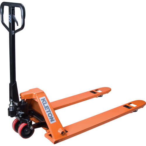 Transpalettes hydrauliques &agrave; profil bas, 48" lo x 27" la, Capacit&eacute; de 3300 lb Les Fournitures Industrielles Méga