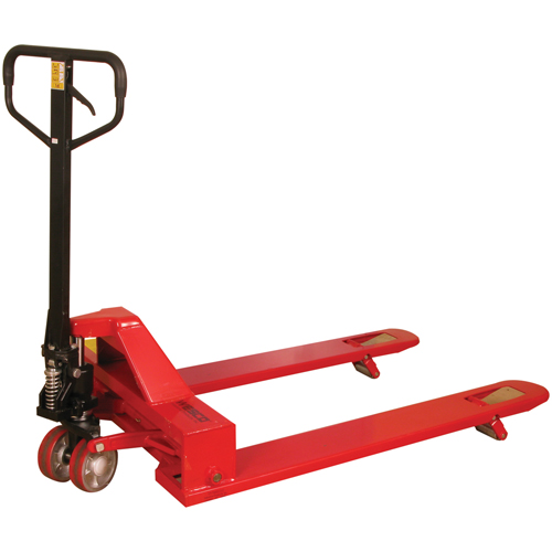 4-Way Hydraulic Pallet Truck, 48" L x 7" W, 4000 lbs. Capacity Les Fournitures Industrielles Méga