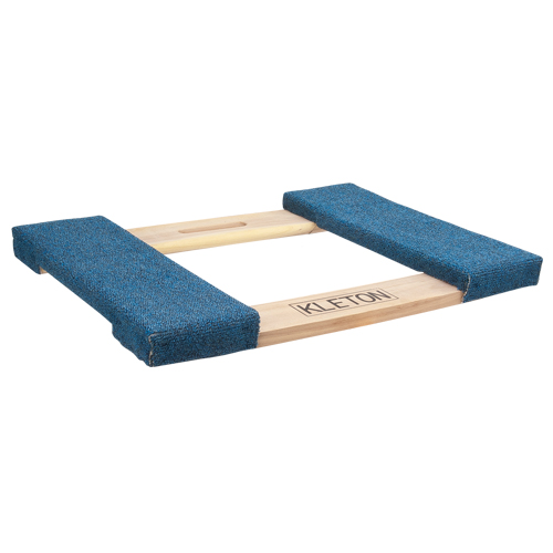 Cadre de socle roulant en bois dur &agrave; bouts avec tapis, Cadre en Bois, 18" la x 24" lo, Capacit&eacute; 900 lb Les Fournitures Industrielles Méga