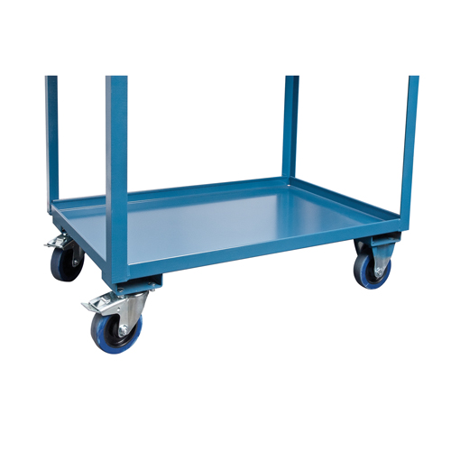 Chariots de service mobiles, 2 Tiers, 24" la x 57" h x 40" p, Capacit&eacute; 1200 lb Les Fournitures Industrielles Méga