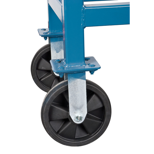 Elevated Platform Trucks, 60" L x 30" W, 2000 lbs. Capacity, Nylon Casters Les Fournitures Industrielles Méga