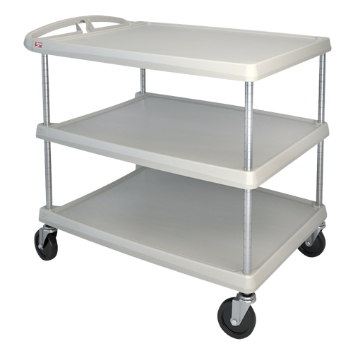 myCart Utility Cart, 3 Tiers, 26" x 36-7/8" x 36", 500 lbs. Capacity Les Fournitures Industrielles Méga
