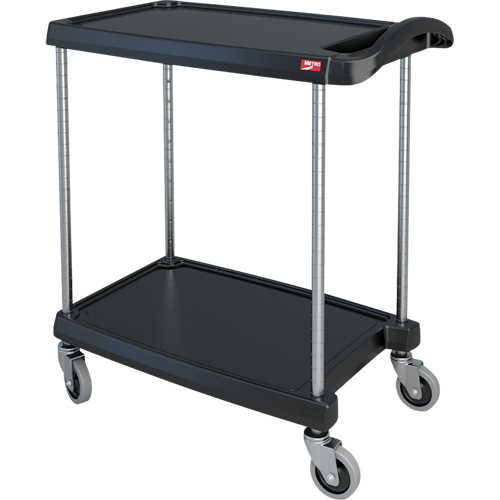 Chariot utilitaire myCart, 2 tiers, 16" x 35-1/2" x 27", Capacit&eacute; 300 lb Les Fournitures Industrielles Méga