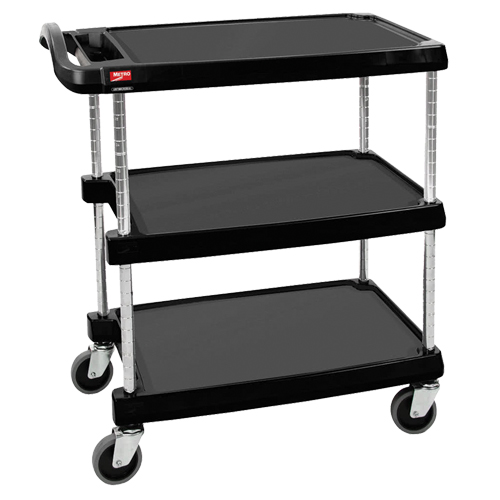 myCart Utility Cart, 3 Tiers, 26" x 36-7/8" x 36", 500 lbs. Capacity Les Fournitures Industrielles Méga