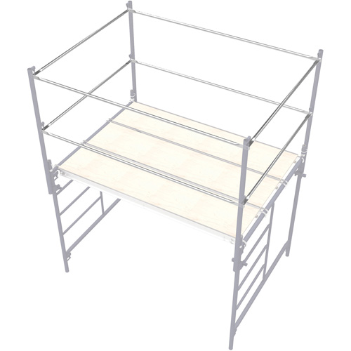 Scaffolding Accessories - Guard Rail, Guard Rail, 2" W x 30" H Les Fournitures Industrielles Méga