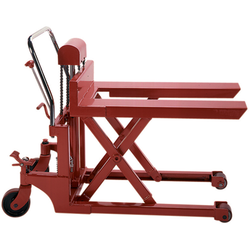 L&egrave;ve-palette &agrave; ciseaux, 44" lo x 27" la, Acier, Capacit&eacute; de 1100 lb Les Fournitures Industrielles Méga