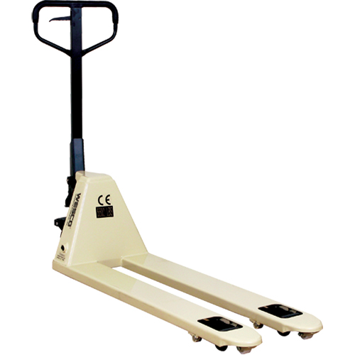 Narrow Aisle Pallet Trucks, Steel, 48" L x 18" W, 5500 lbs. Capacity Les Fournitures Industrielles Méga