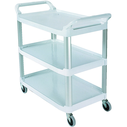 Open-Sided Shelf Cart, 3 Tiers, 40" x 37" x 20", 300 lbs. Capacity Les Fournitures Industrielles Méga