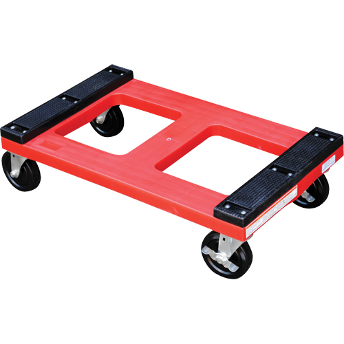 Chariot en poly&eacute;thyl&egrave;ne - surface matelass&eacute;e Les Fournitures Industrielles Méga