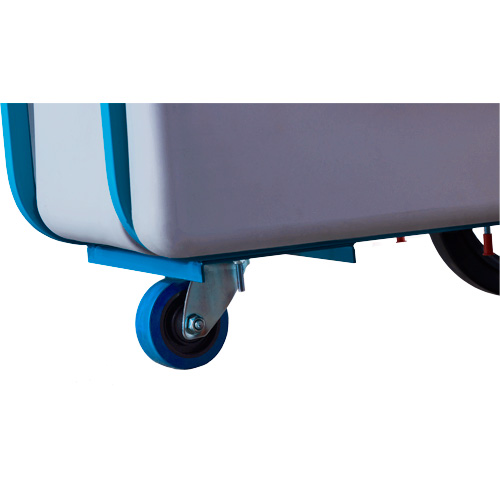 Tilt Truck, Polyethylene, 0.625 cu. yd., 850 lbs. Load Capacity Les Fournitures Industrielles Méga