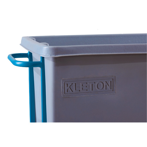 Tilt Truck, Polyethylene, 0.625 cu. yd., 850 lbs. Load Capacity Les Fournitures Industrielles Méga