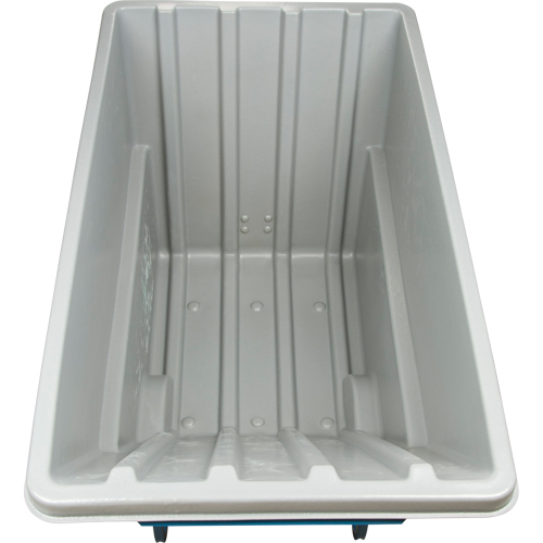 Tilt Truck, Polyethylene, 1.1 cu. yd., 1250 lbs. Load Capacity Les Fournitures Industrielles Méga