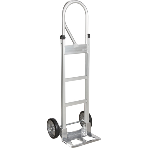 Knocked Down Hand Truck, P-Handle Handle, Aluminum, 52-1/8" Height, 500 lbs. Capacity Les Fournitures Industrielles Méga