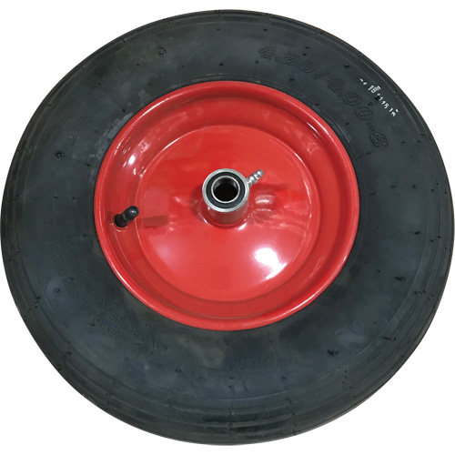 Roue pneumatique, 16" (406,4 mm), Capacit&eacute; de 575 lb (260 kg) Les Fournitures Industrielles Méga