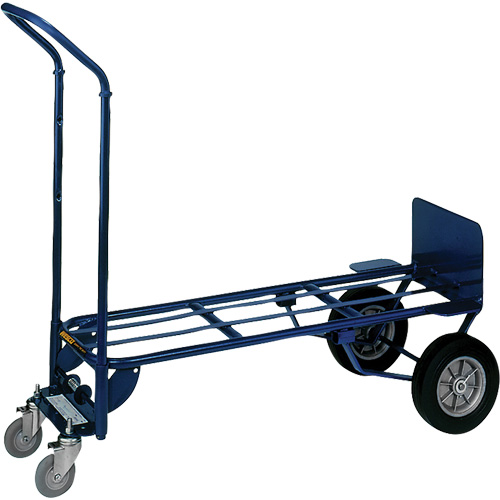 Chariot de manutention industriel convertible de luxe, Acier, Capacit&eacute; 1000 lb Les Fournitures Industrielles Méga