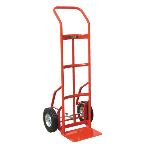 Touch-N-Tilt hand Truck - TNT56-Z, Continuous Handle, Steel, 50" Height, 600 lbs. Capacity Les Fournitures Industrielles Méga