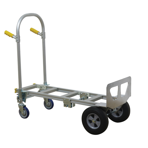SPTN-JR-T18-SR Spartan Jr. Convertible Hand Truck, Aluminum, 1000 lbs. Capacity Les Fournitures Industrielles Méga
