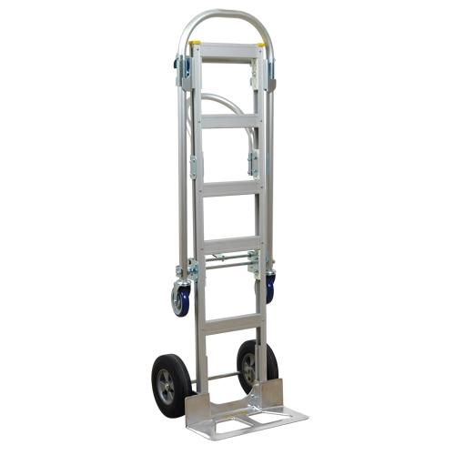 SPTN-SR-T18-SR Spartan Sr. Convertible Hand Truck, Aluminum, 1000 lbs. Capacity Les Fournitures Industrielles Méga
