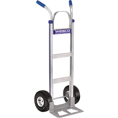 Cobra-Lite Hand Truck - 410-T14-P, Dual Handle, Aluminum, 49" Height, 600 lbs. Capacity Les Fournitures Industrielles Méga