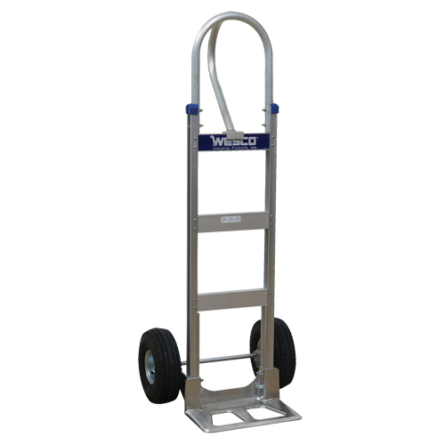 Cobra-Lite Hand Truck - 410-T14-P, P-Handle Handle, Aluminum, 52" Height, 600 lbs. Capacity Les Fournitures Industrielles Méga