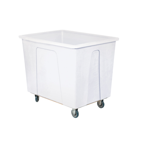 Box Truck, White Polyethylene, 46" L x 34" W x 40" H, 25 cu. Ft. Volume, 600 lbs. Capacity Les Fournitures Industrielles Méga