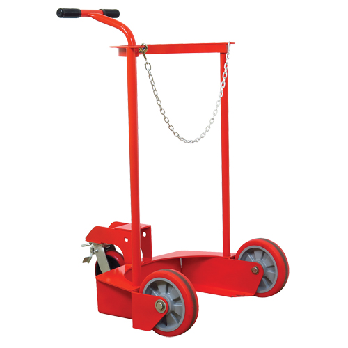 Large Liquid Gas Cylinder Truck LCC, Polyurethane Wheels, 20" W x 20" D Base, 1000 lbs. Les Fournitures Industrielles Méga