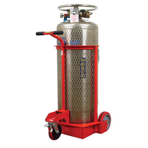 Large Liquid Gas Cylinder Truck LCC, Polyurethane Wheels, 20" W x 20" D Base, 1000 lbs. Les Fournitures Industrielles Méga