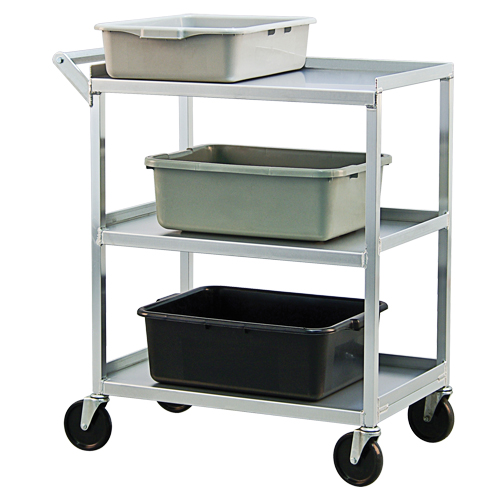 Utility Cart, 3 Tiers, 18-1/2" W x 39" H x 32-1/2" D, 350 lbs. Capacity Les Fournitures Industrielles Méga