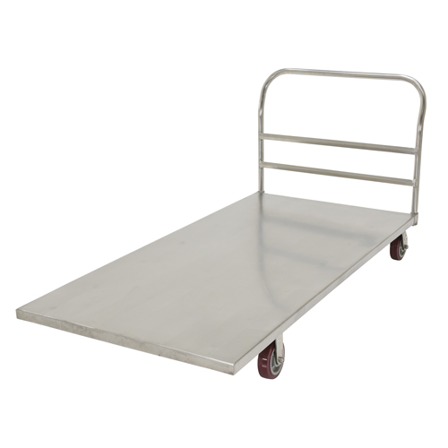Platform Truck, 72" L x 36" W, 2000 lbs. Capacity, Polyurethane Casters Les Fournitures Industrielles Méga
