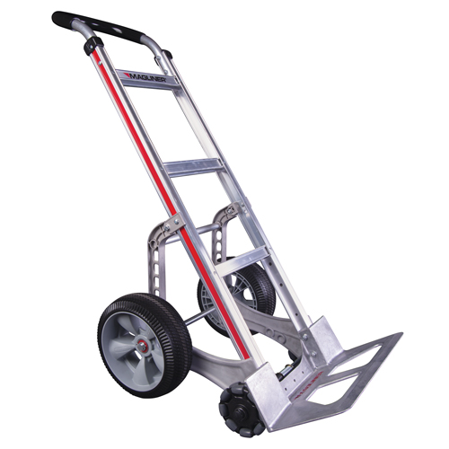 Diable autostabilisant, Prise Continu, Aluminium, Hauteur de 55'', Capacit&eacute; 500 lb Les Fournitures Industrielles Méga