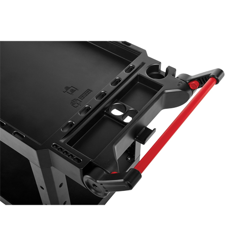 Heavy-Duty Adaptable Utility Cart, 2 Tiers, 25-1/5" x 36" x 51-1/2", 500 lbs. Capacity Les Fournitures Industrielles Méga